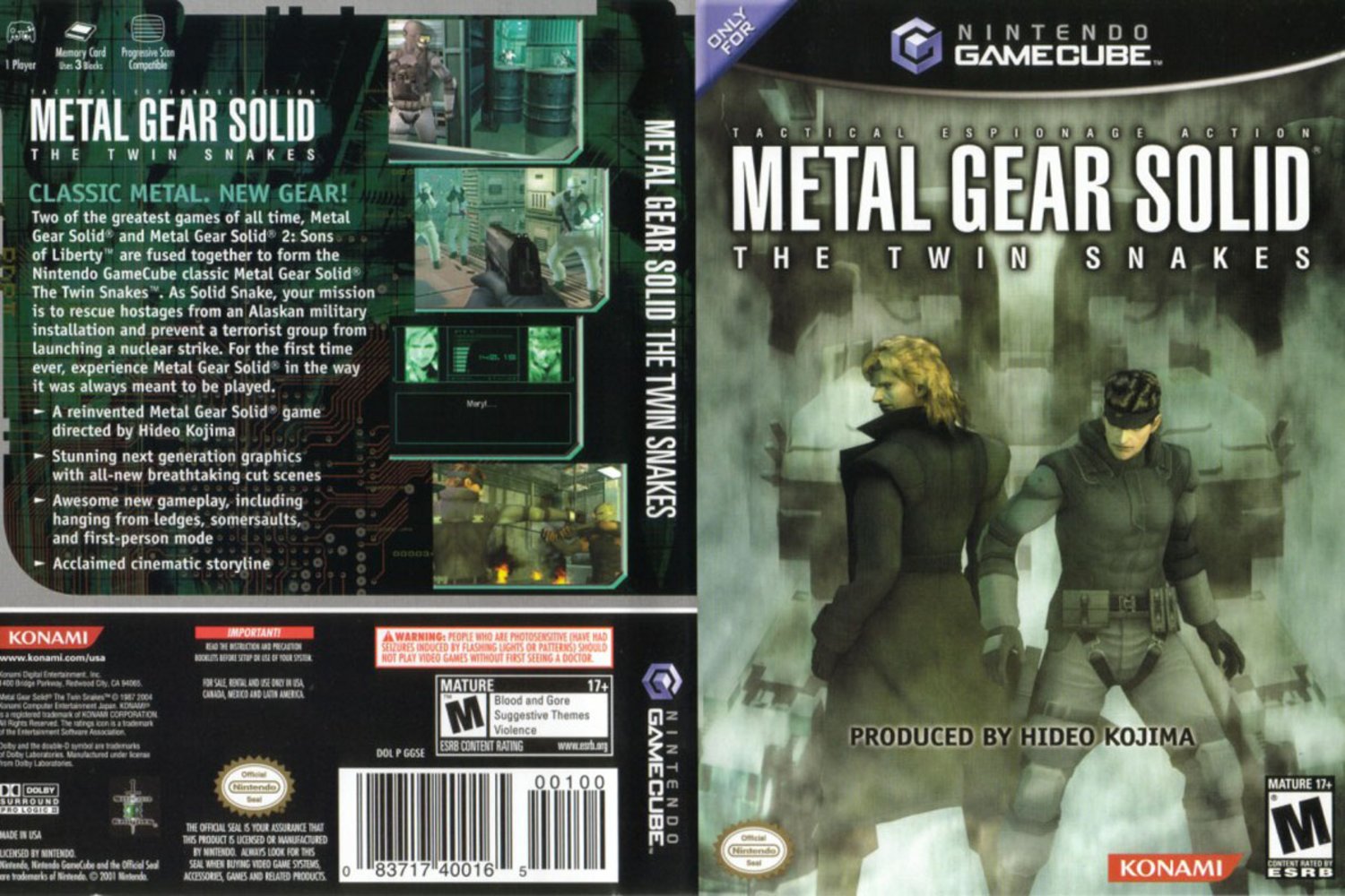 Metal gear solid the twin snakes iso ita